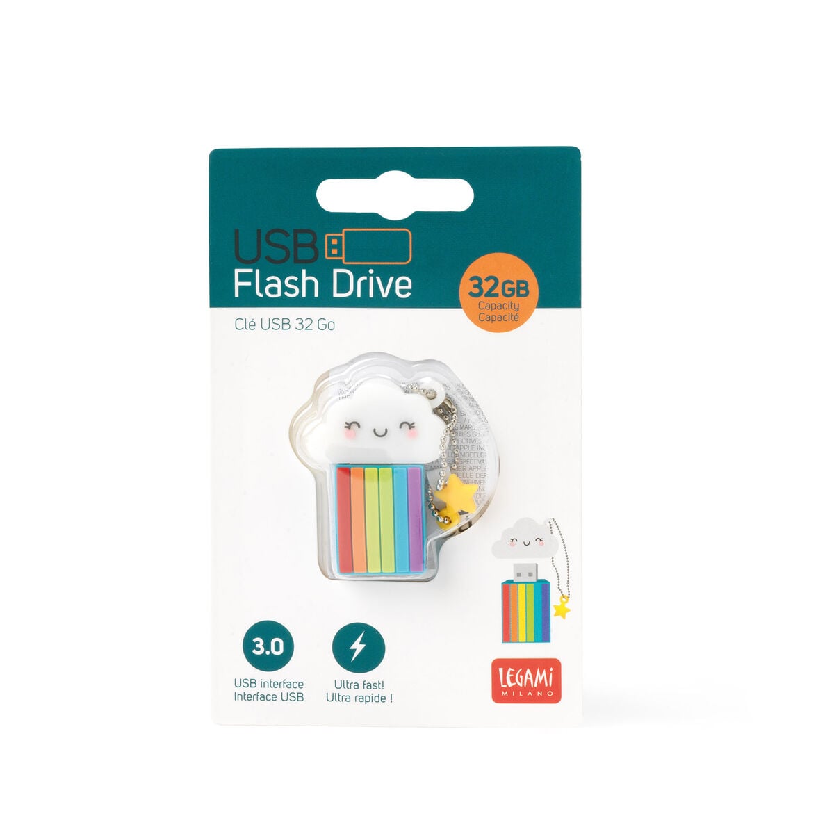 Legami - Rainbow 32 GB USB 3.0 Flash Drive - Flash Drive