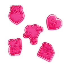 Legami - 5'li Set Cookie Cutters - Cookie Time!