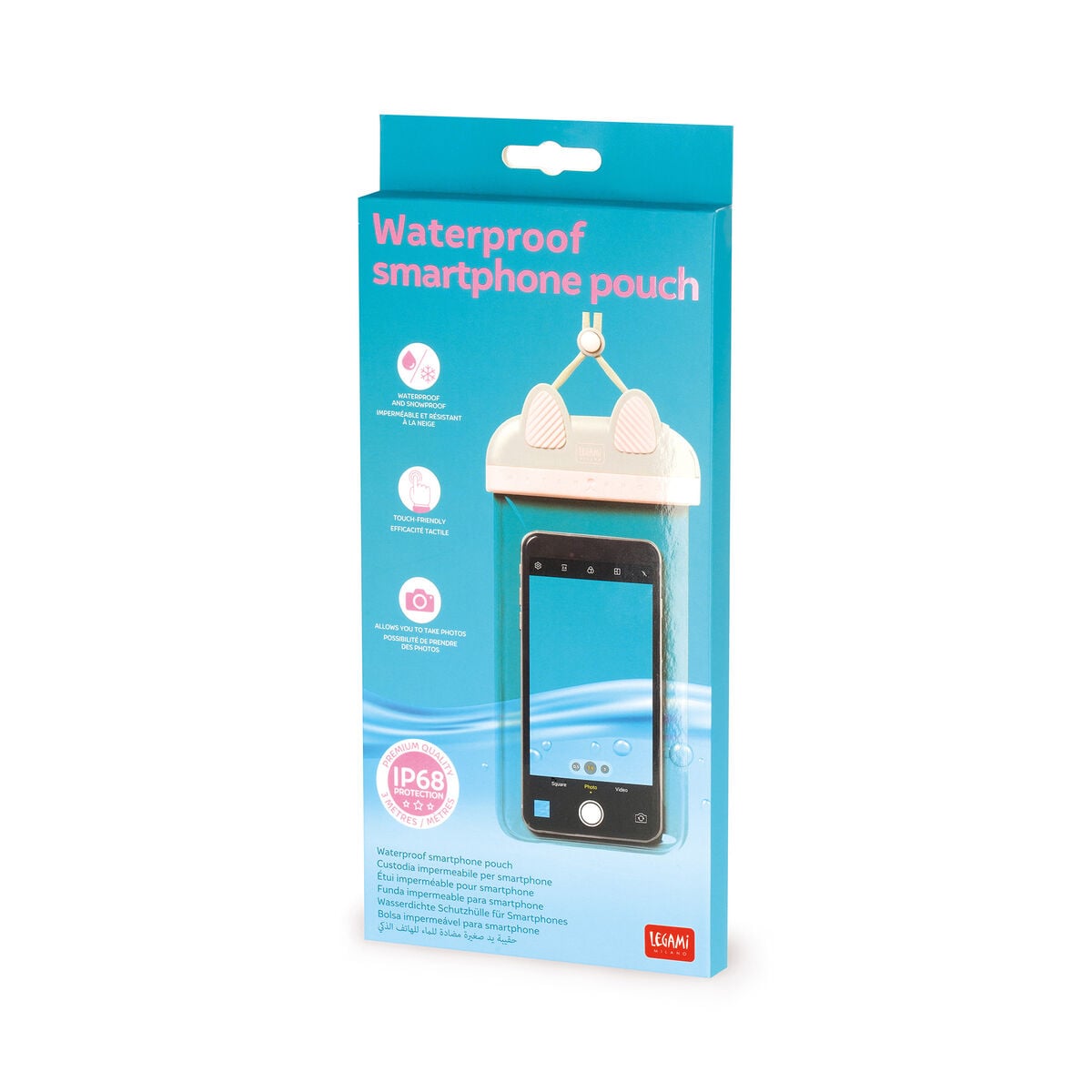 Legami - Kitty Waterproof Smartphone Küçük Çanta - Waterproof Smartphone Küçük Çanta