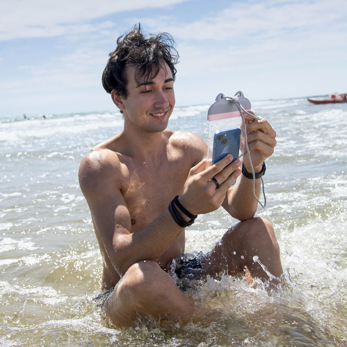 Legami - Kitty Waterproof Smartphone Küçük Çanta - Waterproof Smartphone Küçük Çanta