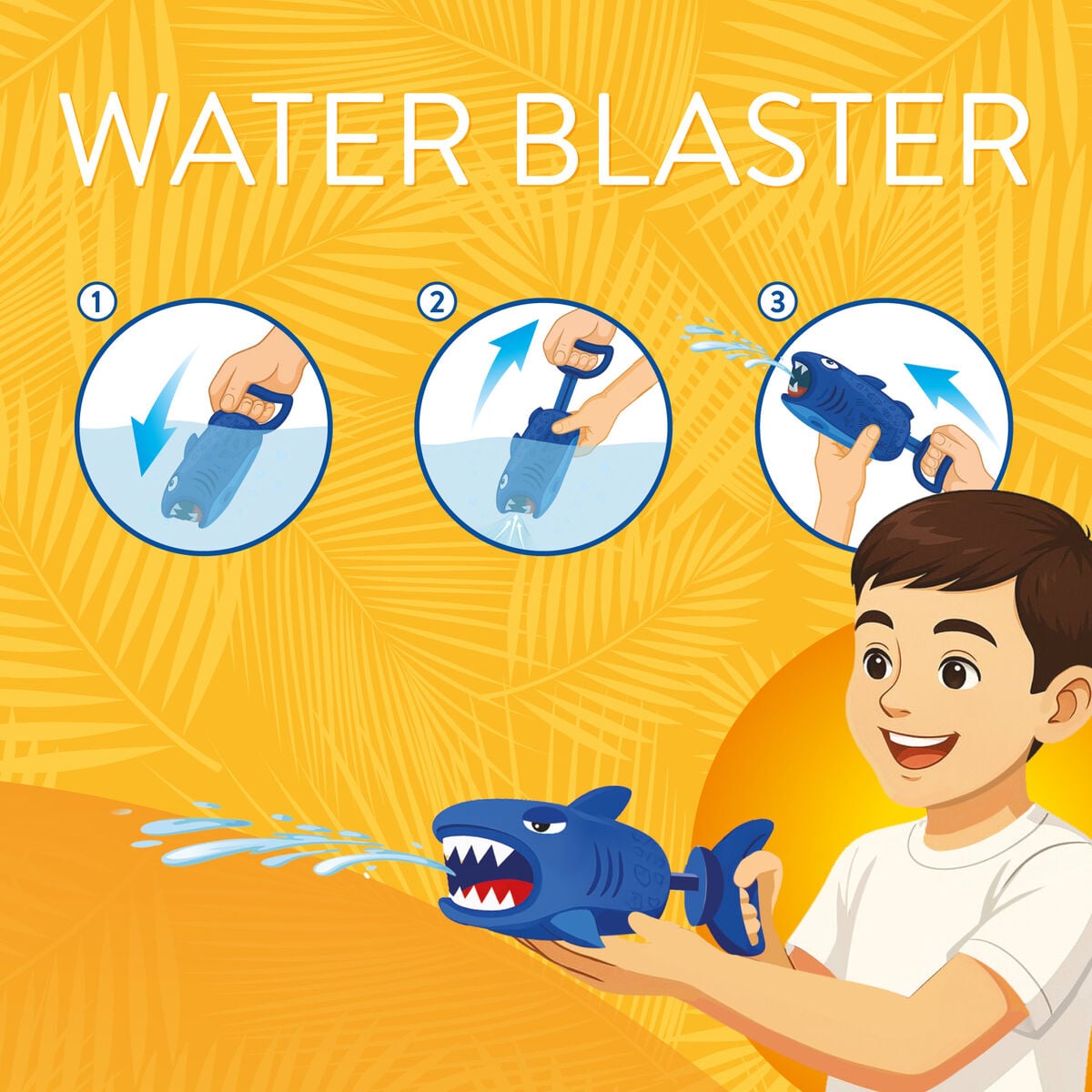 Legami - Water Blaster - Shark