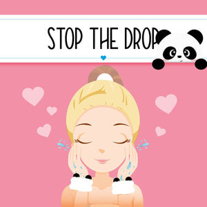 Legami - Panda Anti-Drip Wrist Bands Skincare - Stop Drop