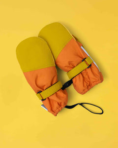 Roarsome - Çocuk Kayak Eldiveni - Sarı/Turuncu