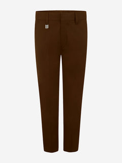 Zeco Boys School Standard Fit Trousers in Brown