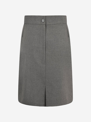 Zeco Girls School Pencil Skirt in Grey