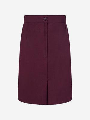 Zeco Girls School Pencil Skirt in Maroon