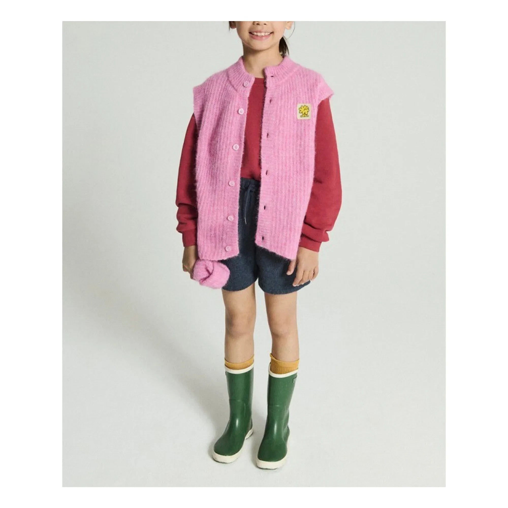American Vintage - East Alpaka ärmellose Weste | Rosa