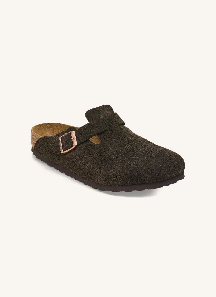 BIRKENSTOCK - Boston SFB Süet Deri Terlikler