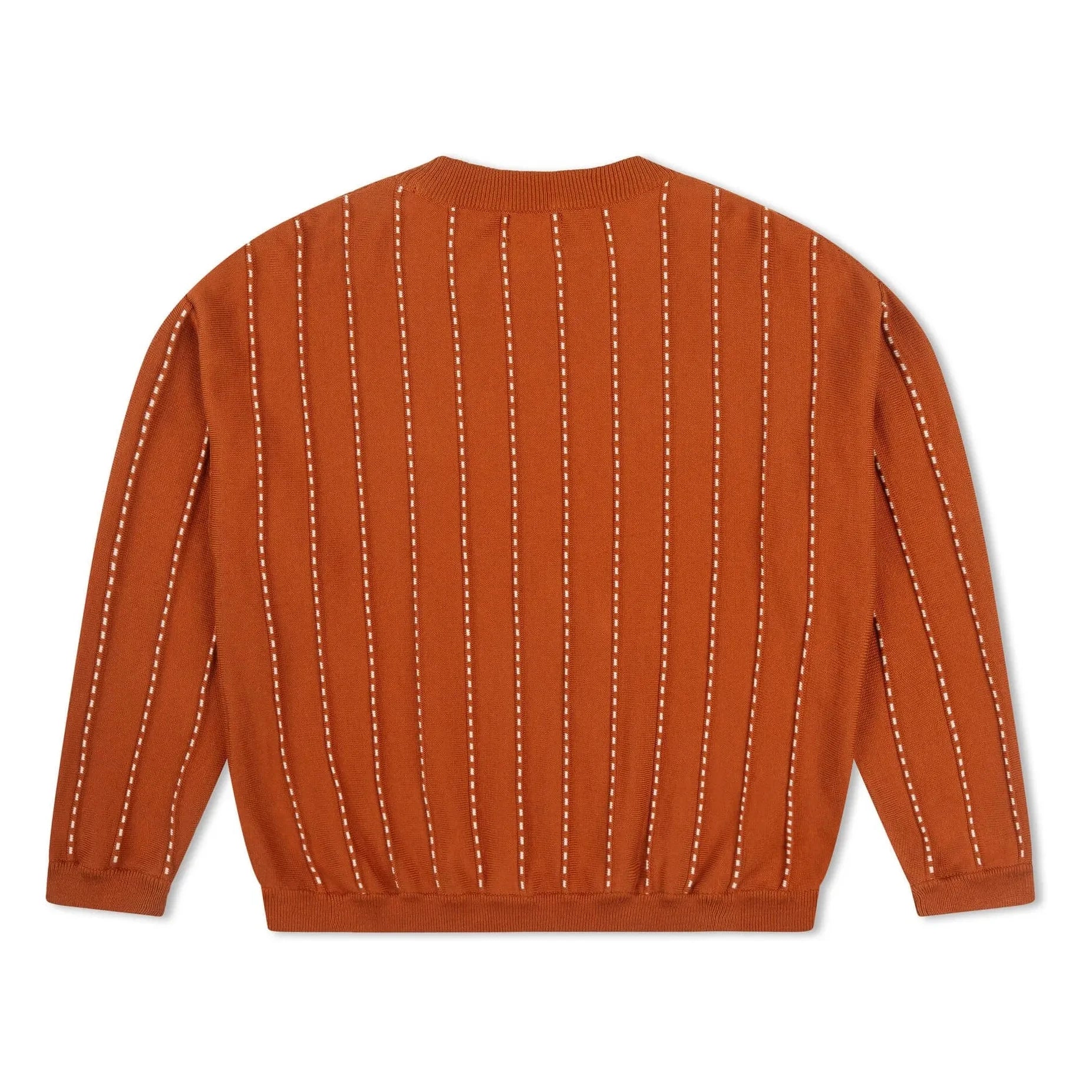 Matona - Gestreifter Bio-Baumwollpullover | Dunkelblau