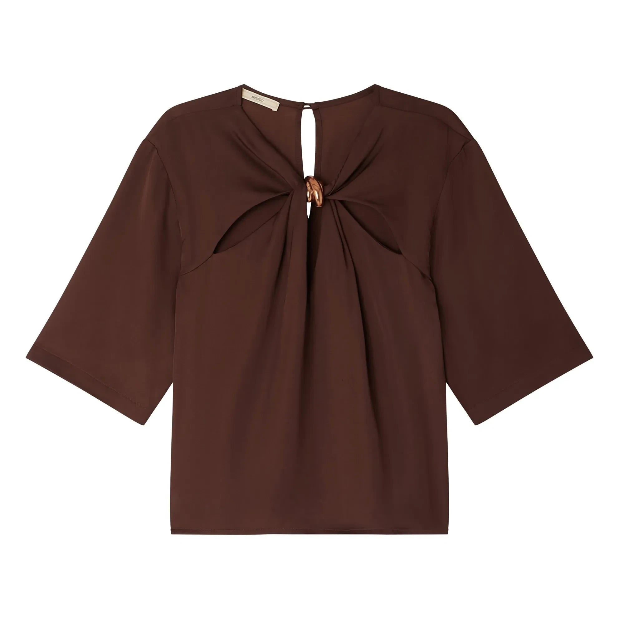 Sessùn - Amaya Bluse | Braun