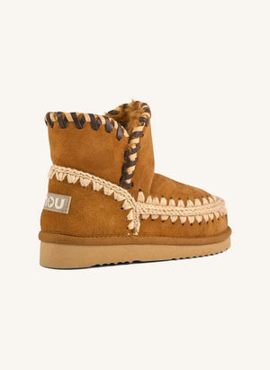 Mou - Eskimo Nähstiefel | Cognac