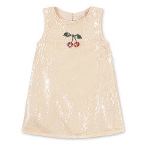 Konges Sløjd - Aries Paillettenkleid | Beige