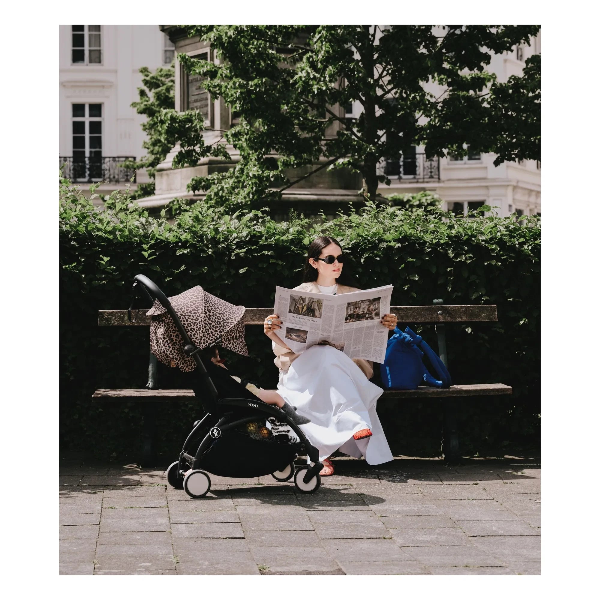 Stokke® - YOYO³ 6+ Buggy Black Gestell | Leopard