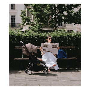 Stokke® - YOYO³ 6+ Buggy Black Gestell | Leopard