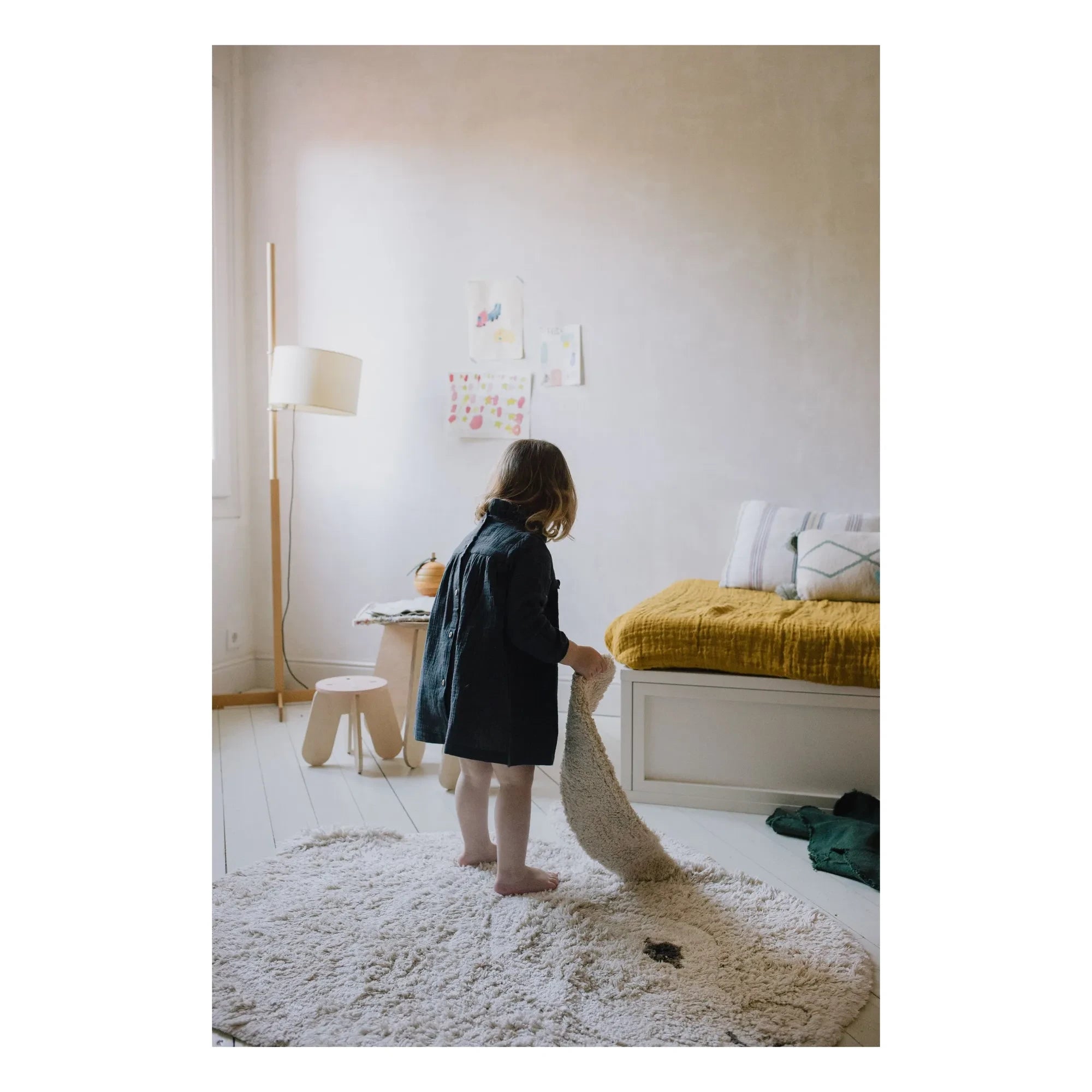 Lorena Canals - Hasen-Teppich | Grau