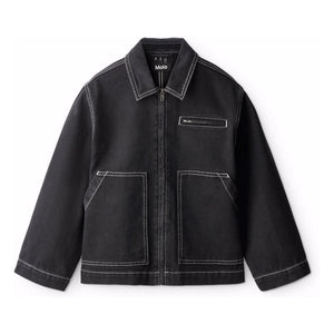 Molo - Hetson Bio-Baumwoll-Jeansjacke | Denim schwarz