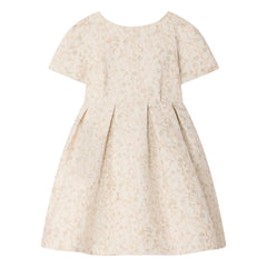 Bonpoint - Lilibet Fleurie Besticktes Kleid | Ecru