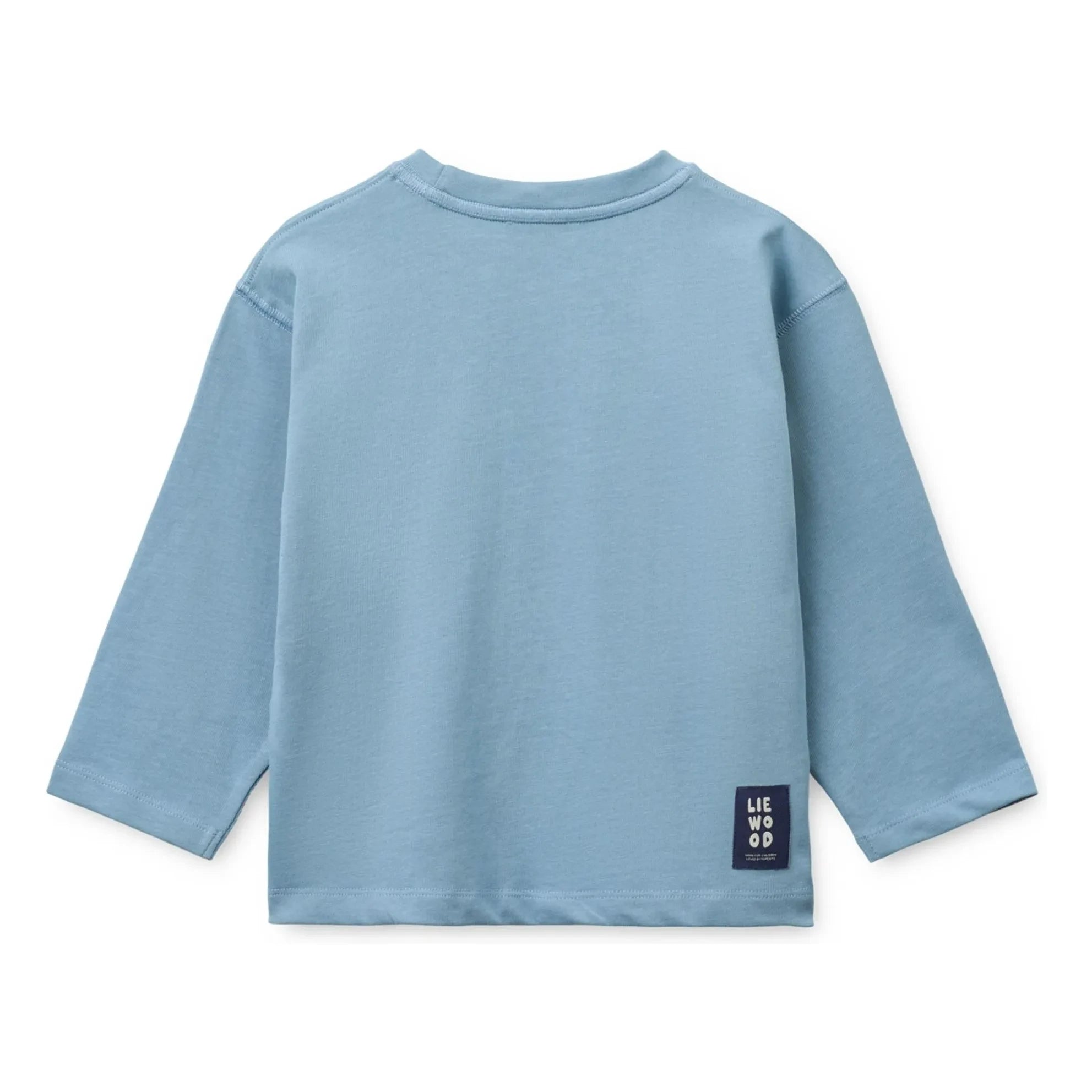 Liewood - Tyler Cool Kids Bio-Baumwoll-T-Shirt | Blau
