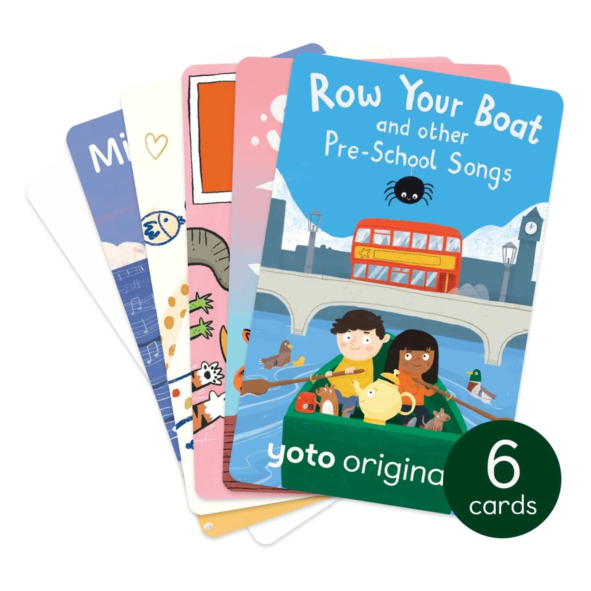 Yoto Player – Starterpaket-Karten für Kleinkinder – 6er-Pack