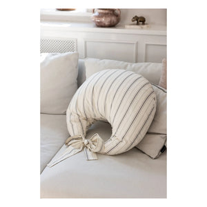 Sebra - Stillkissen mit Cremestreifen | Beige