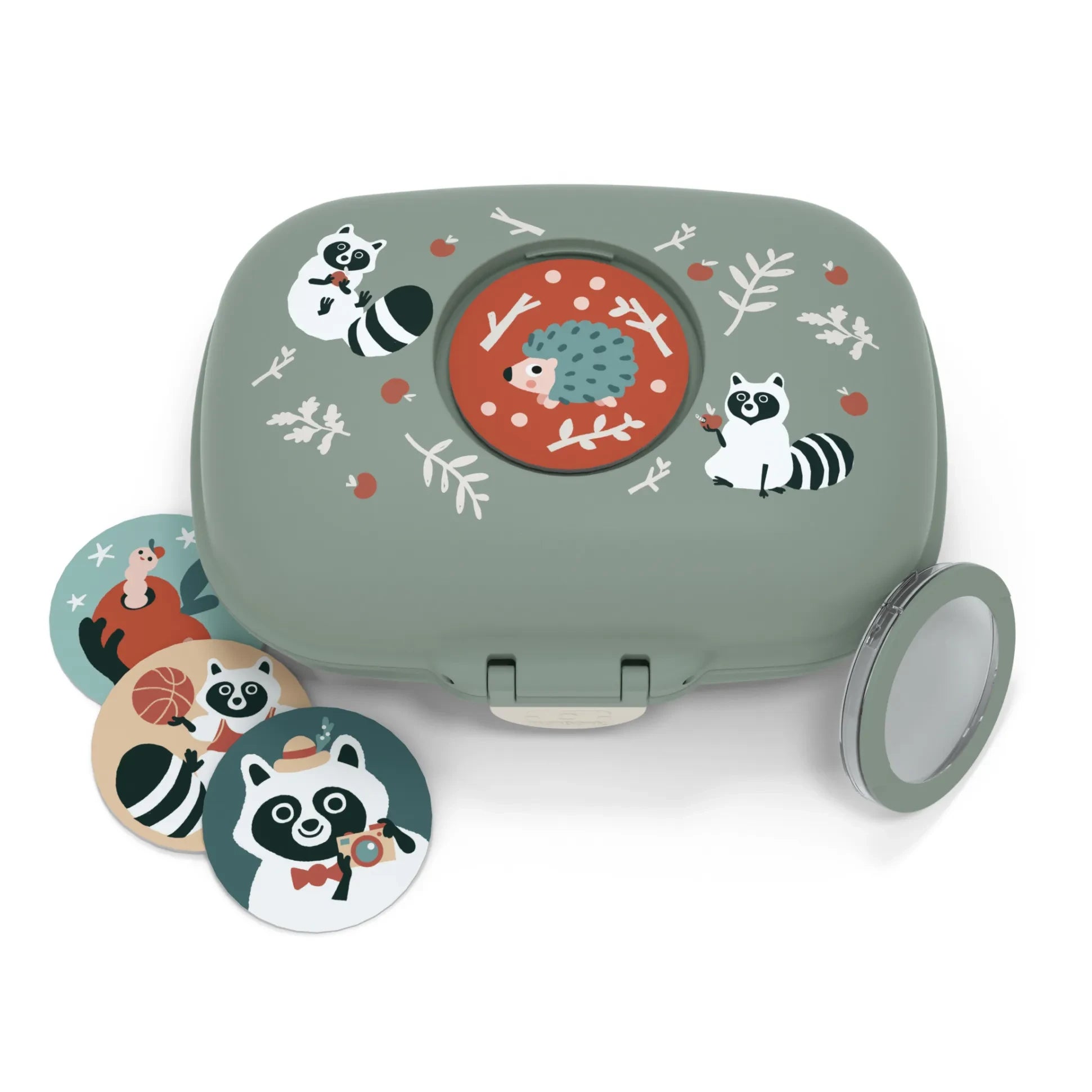 Monbento - MB Gram Snackbox | Grüner Ton