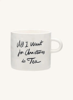 Anna + Nina - "All I Want Is Tea" Tasse | Weiß