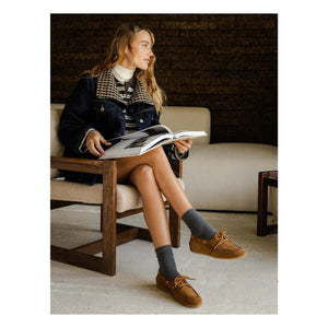 Bobbies - Betsy Wildleder Bootsschuhe | Camel
