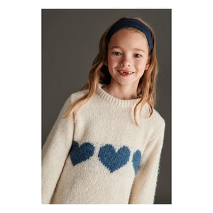 Mipounet - Mia Hearts Pullover | Creme