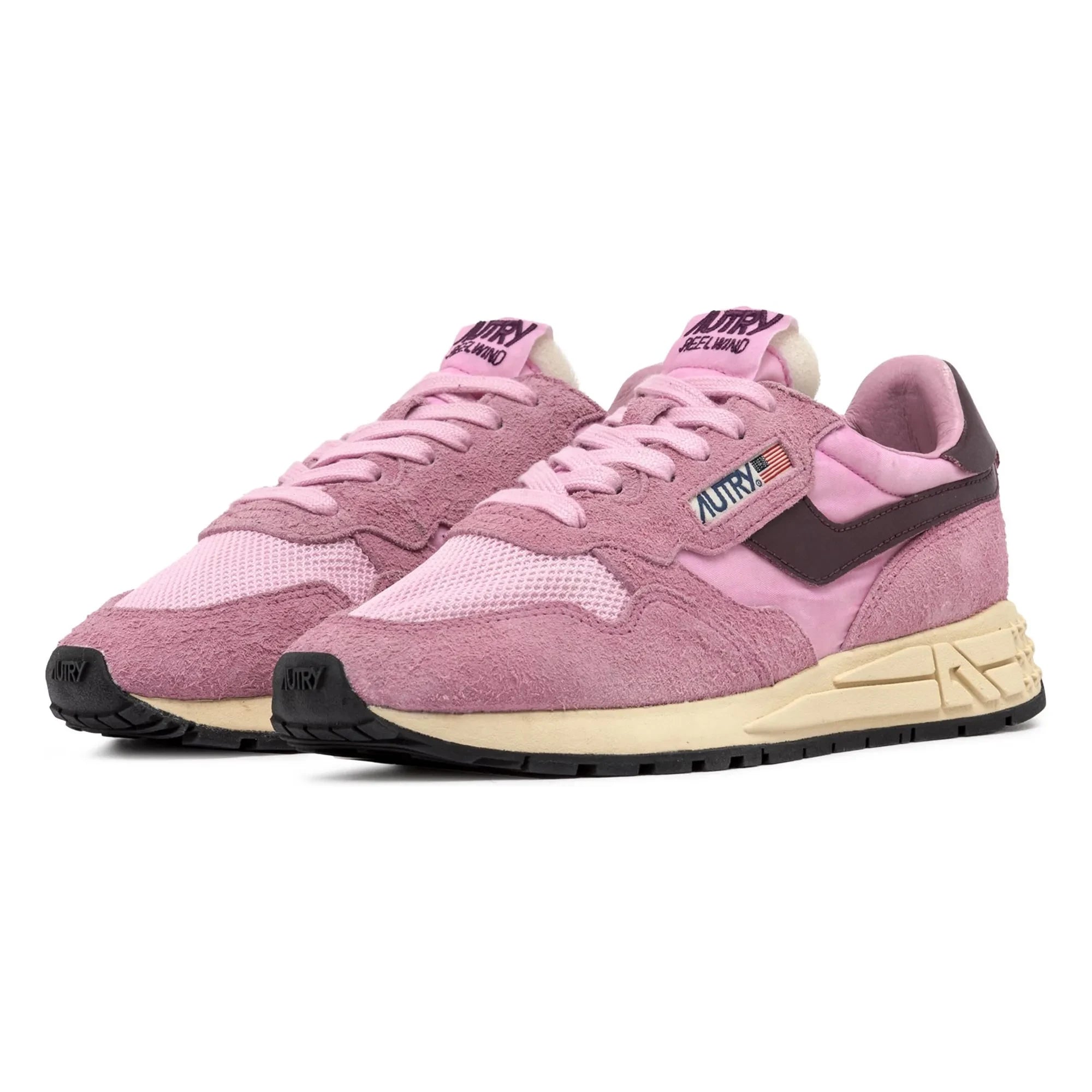 Autry - Reelwind Low Wildleder Sneakers | Rosa