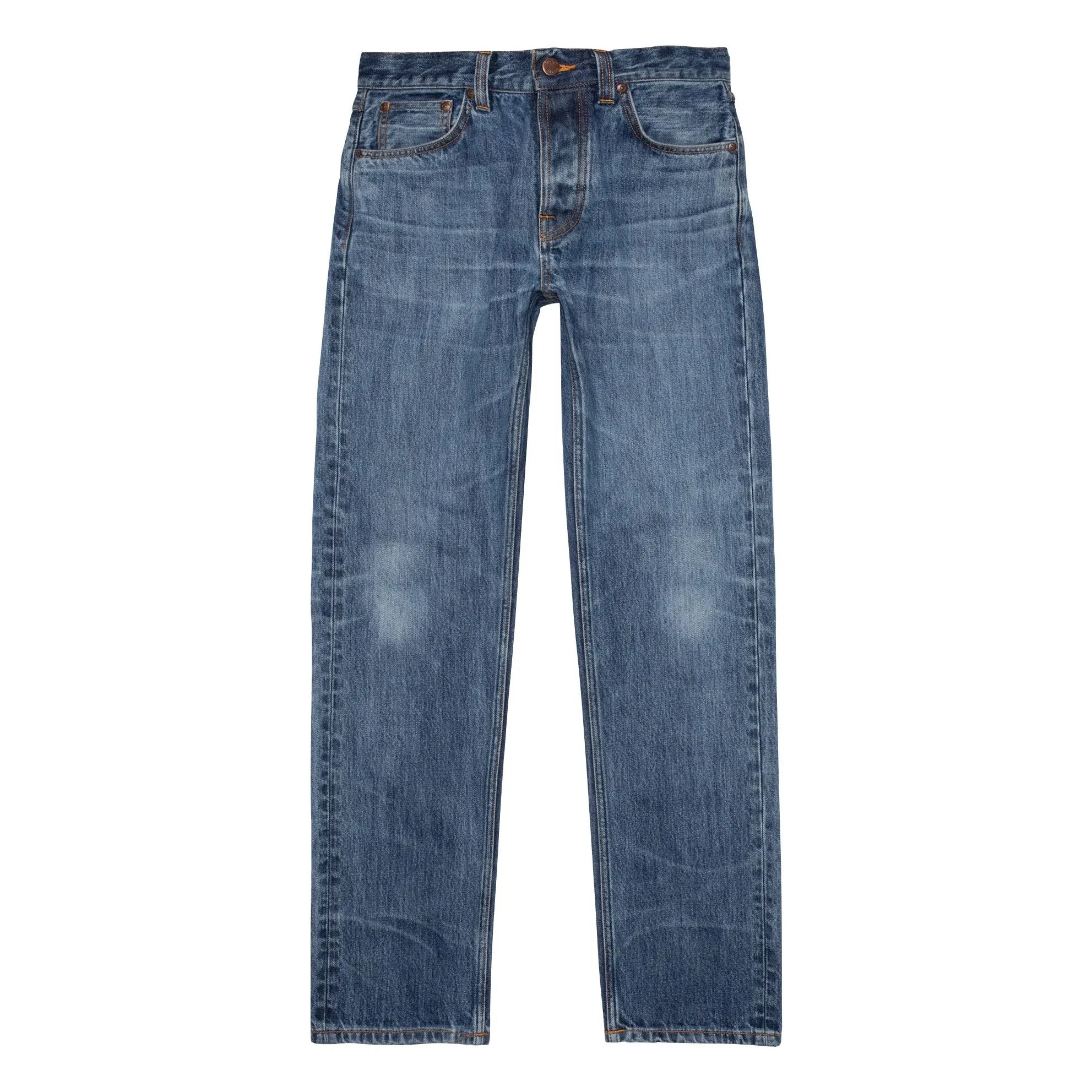 Nudie Jeans – Jean Rad Rufus Raw Tracks | Blau