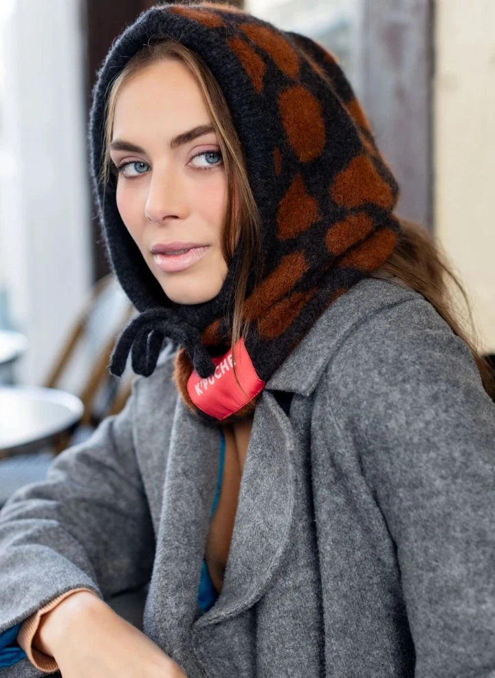 K'puche - Kyry Alpaka Kapuzen-Sweatshirt | Braun