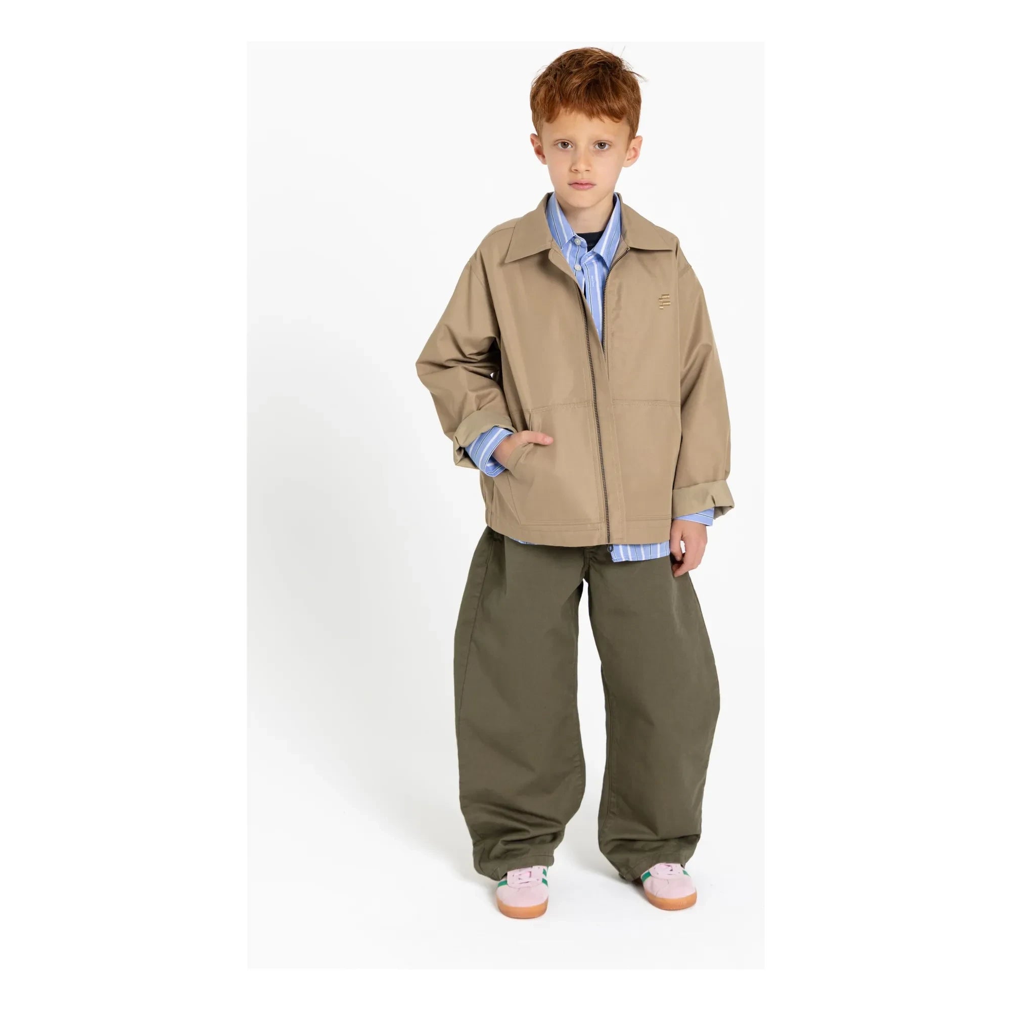 Finger in the nose - Atlas Chino Hose | Khaki