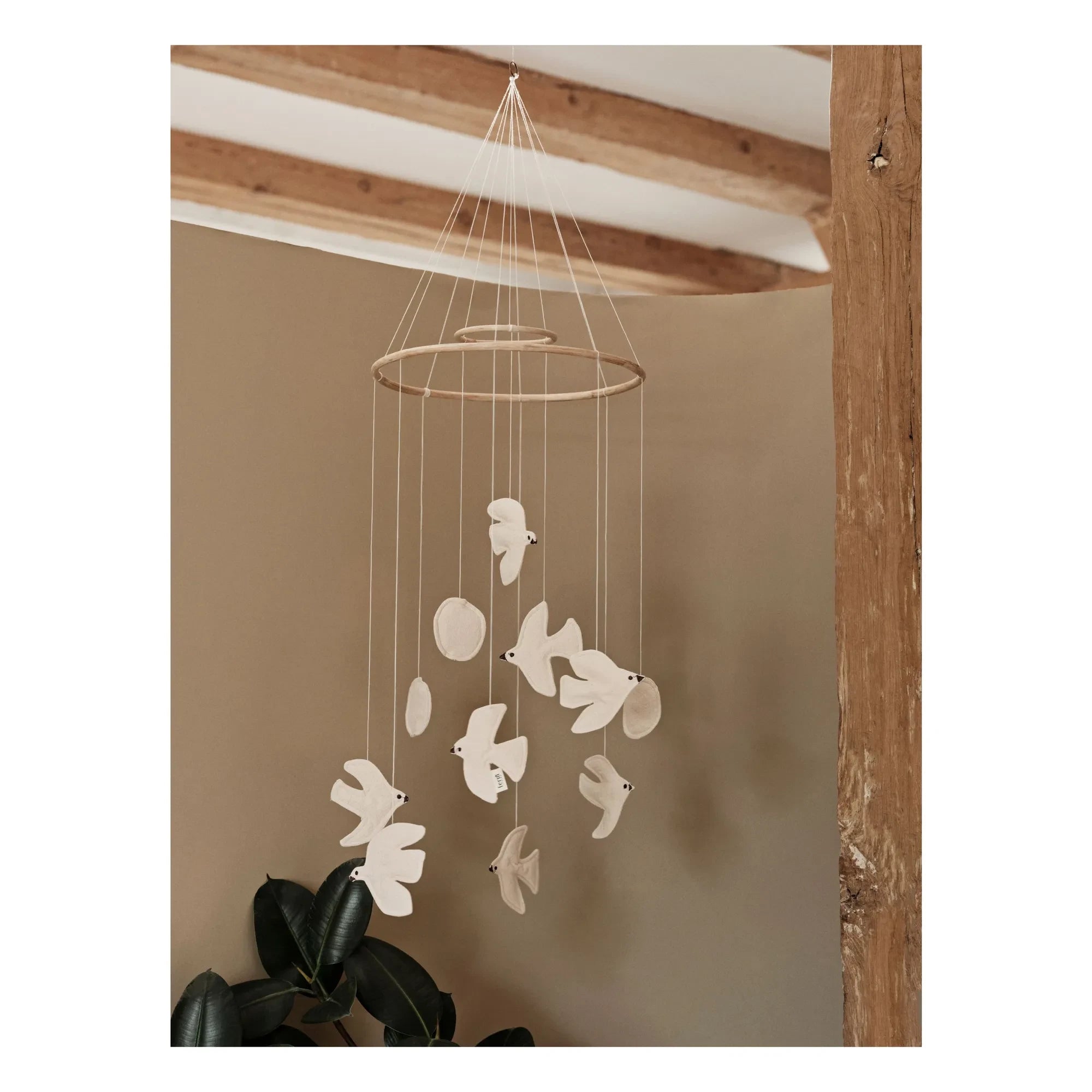 Ferm Living Kids - Mobile Swif Bird | Natur