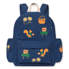 Tinycottons – Blauer Denim-Rucksack