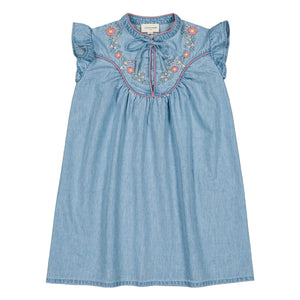 Louis Louise - Andrée Chambray Kleid | Hellblau