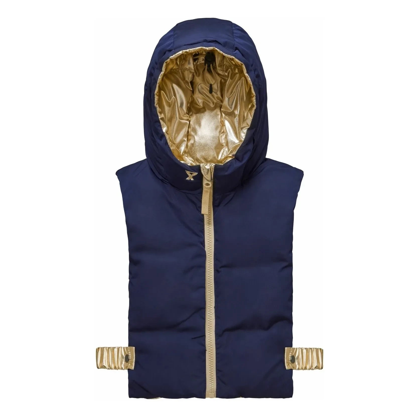 Fudoon - Exklusiv bei Fudoon X Smallable - Wende-Daunenjacke mit Kapuze | Gold