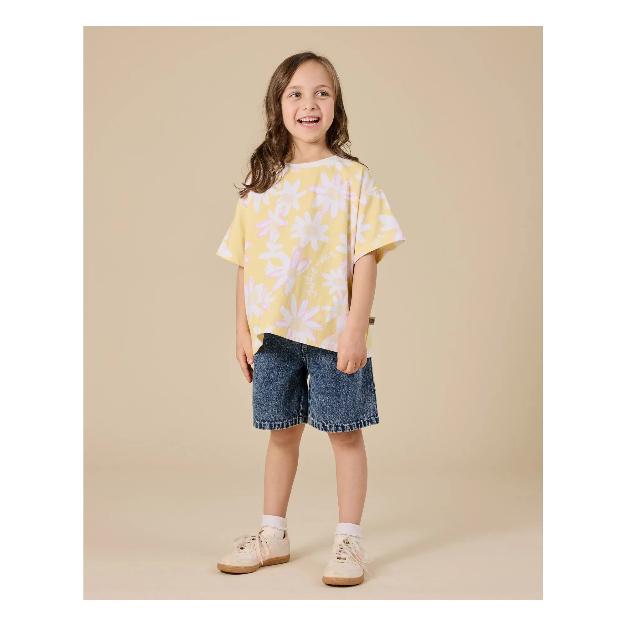 Goldie + Ace – Blaue Jeans Bermuda