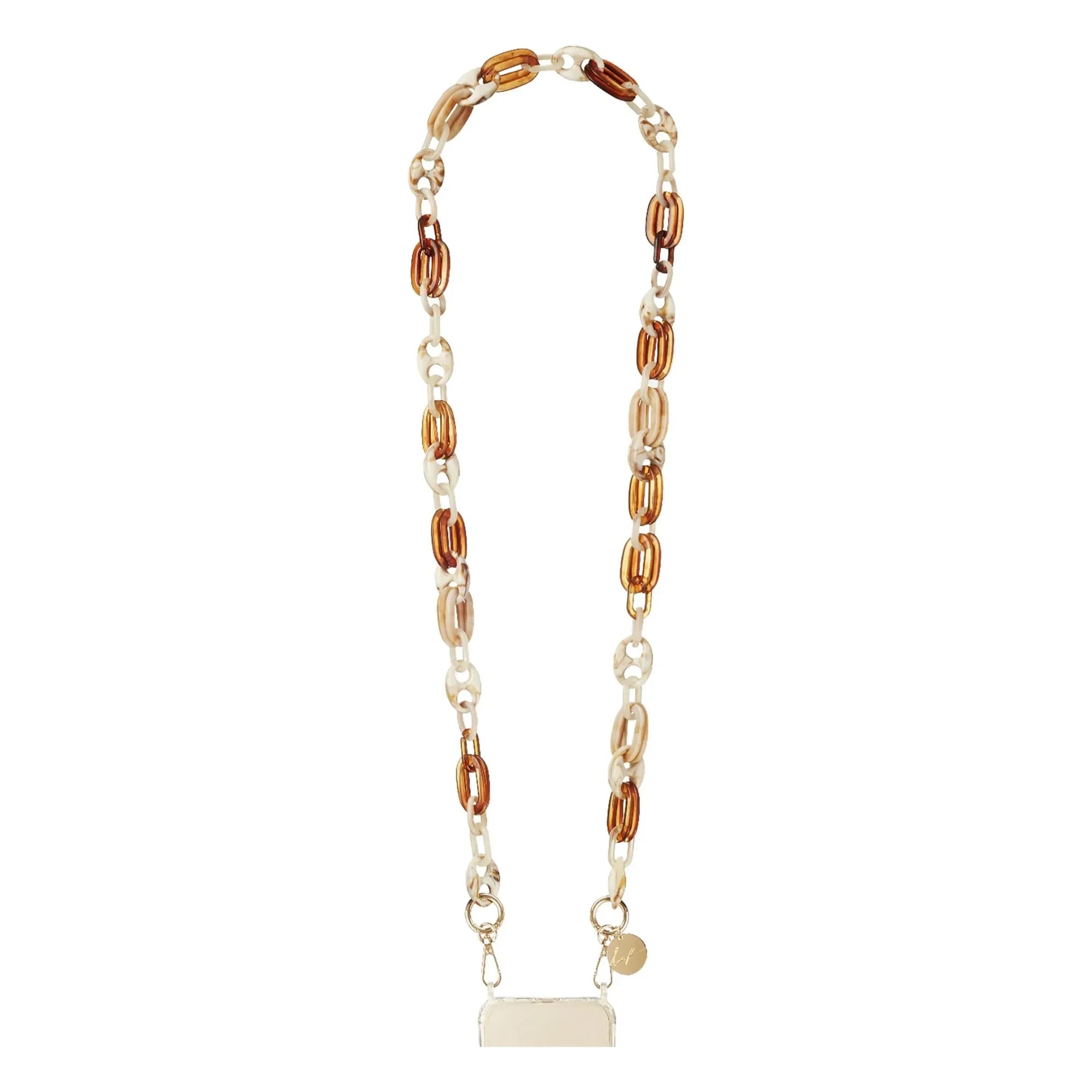 LaCoqueFrançaise - Andy 120 cm lange Kette | Beige