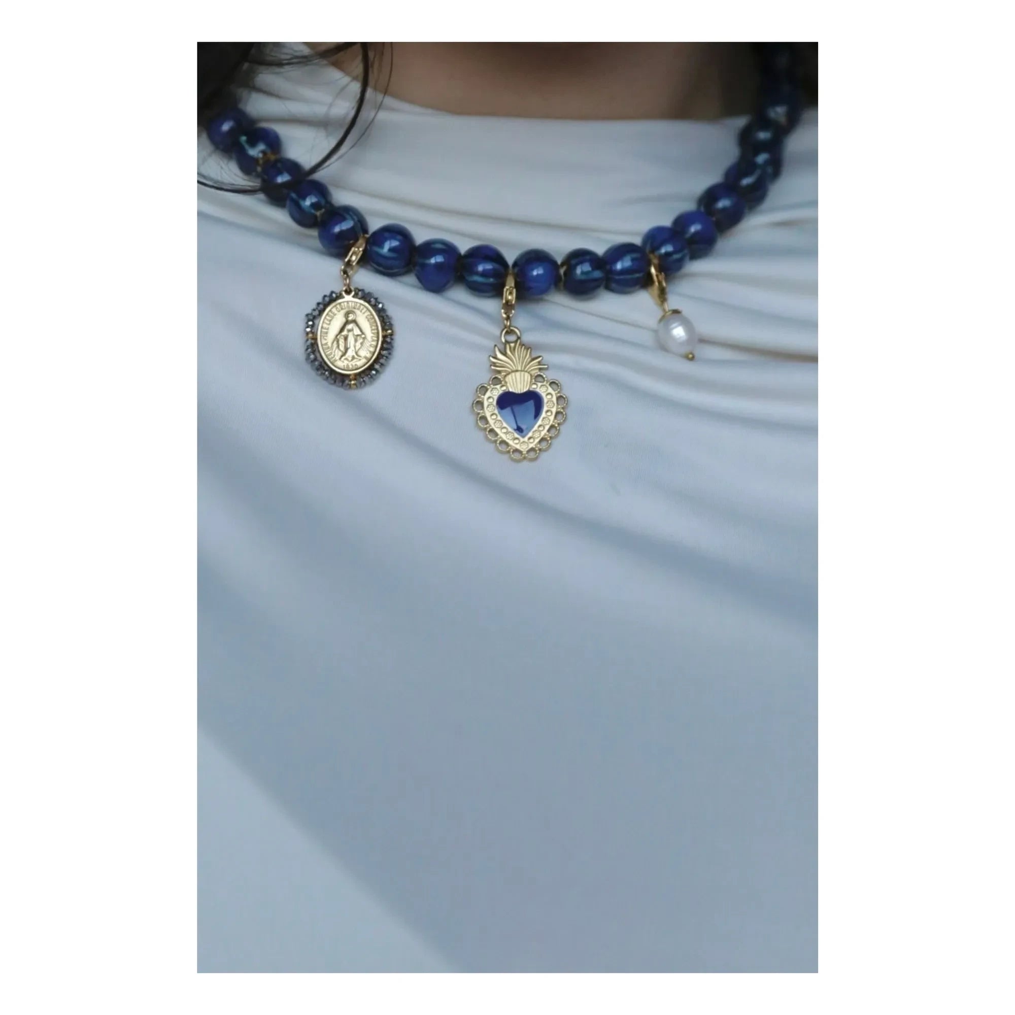 Palas - Seria 2 Halskette | Blau