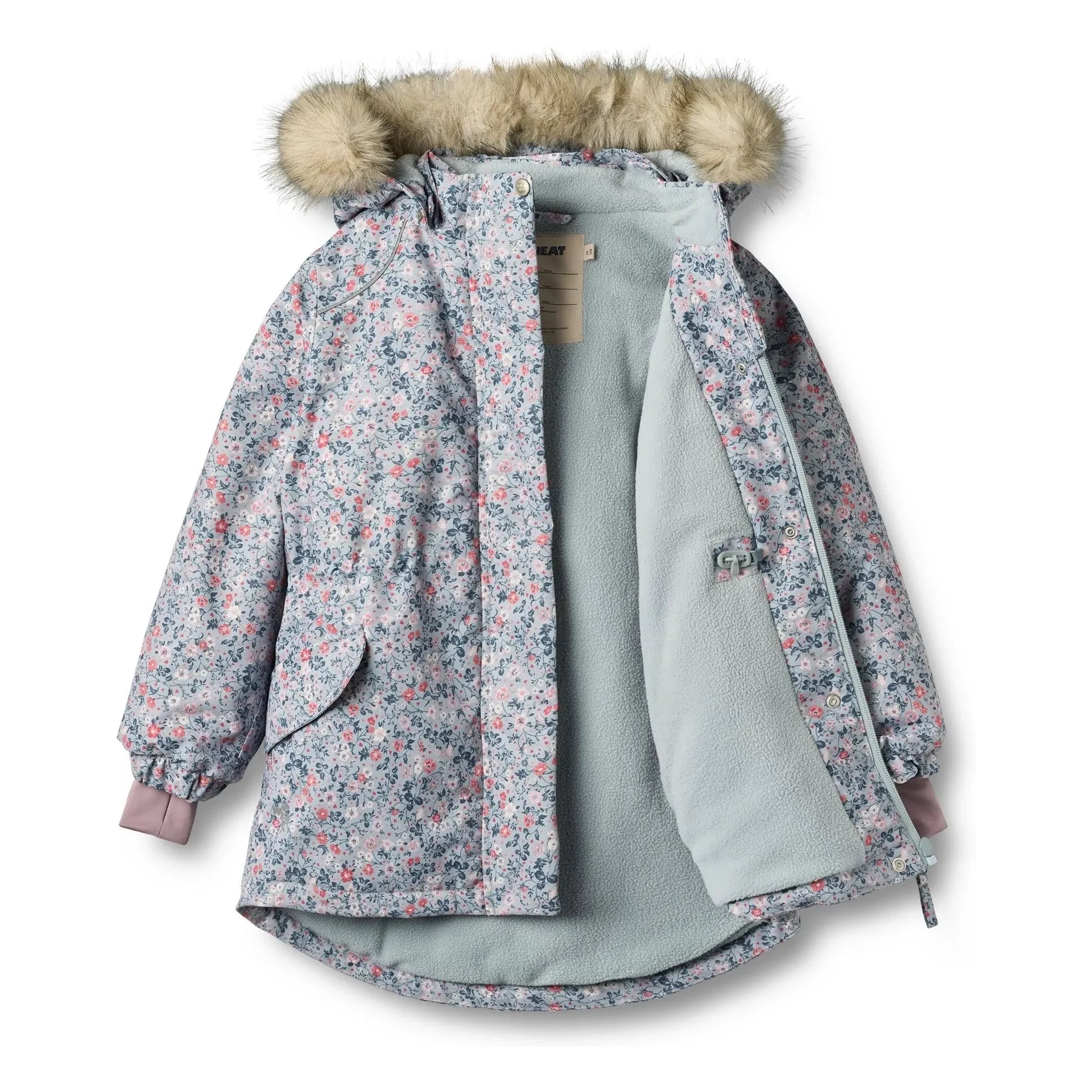 Wheat - Mathilde Recycelte-Faser-Jacke | Hellblau