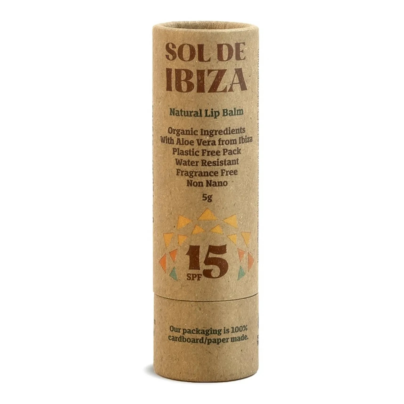 Sol de Ibiza - Natürlicher Lippenbalsam LSF15 - 5 g