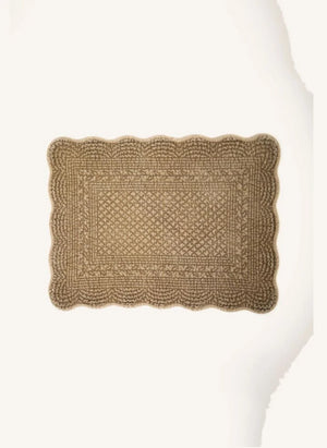 Olsson & Jensen - Delphine Platzsets - 4er-Set | Taupe Braun