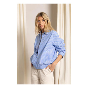 Smallable Woman - Cleo Gestreifte Jacke | Blau