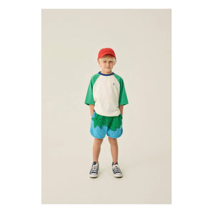 The Campamento – Oversize T-Shirt mit Farbblöcken | Ecru