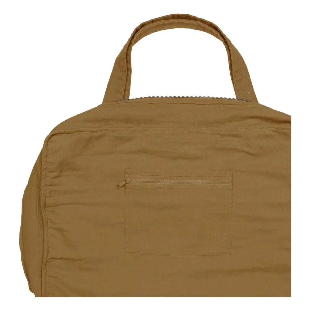Numero 74 - Wochenendtasche aus Bio-Baumwolle | Gold S024