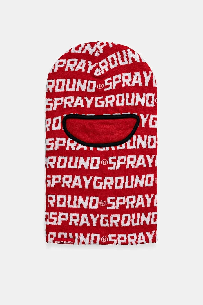 Sprayground - Rote Schneemaske 910HW390NSZ