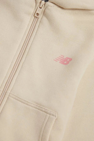 Çocuklar için pamuklu kapüşonlu New Balance sweatshirt