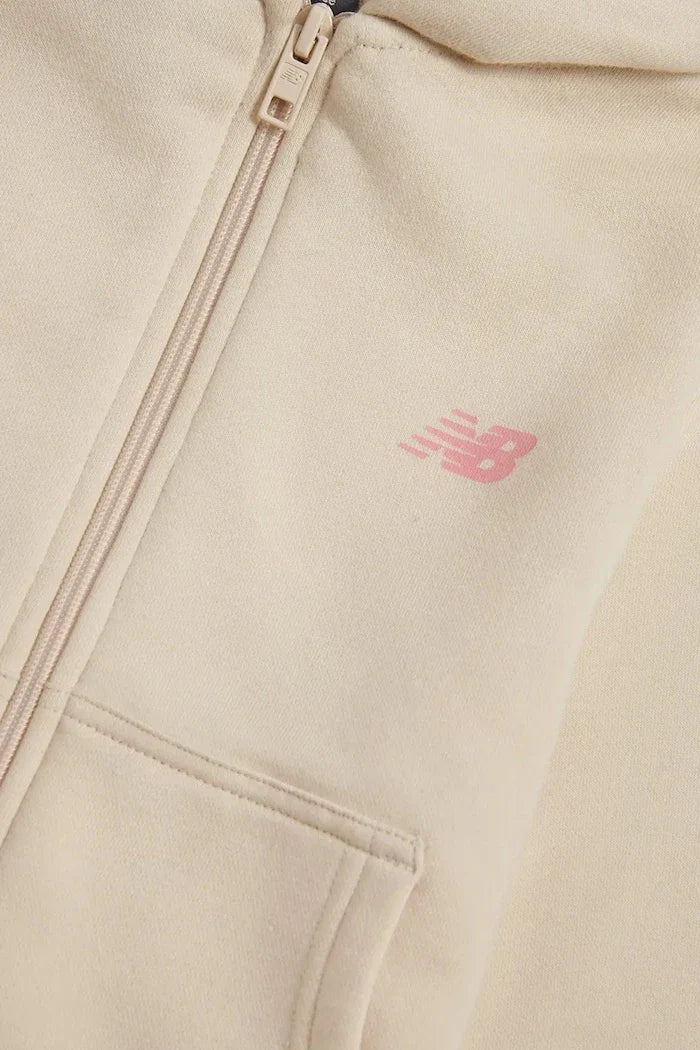 Çocuklar için pamuklu kapüşonlu New Balance sweatshirt