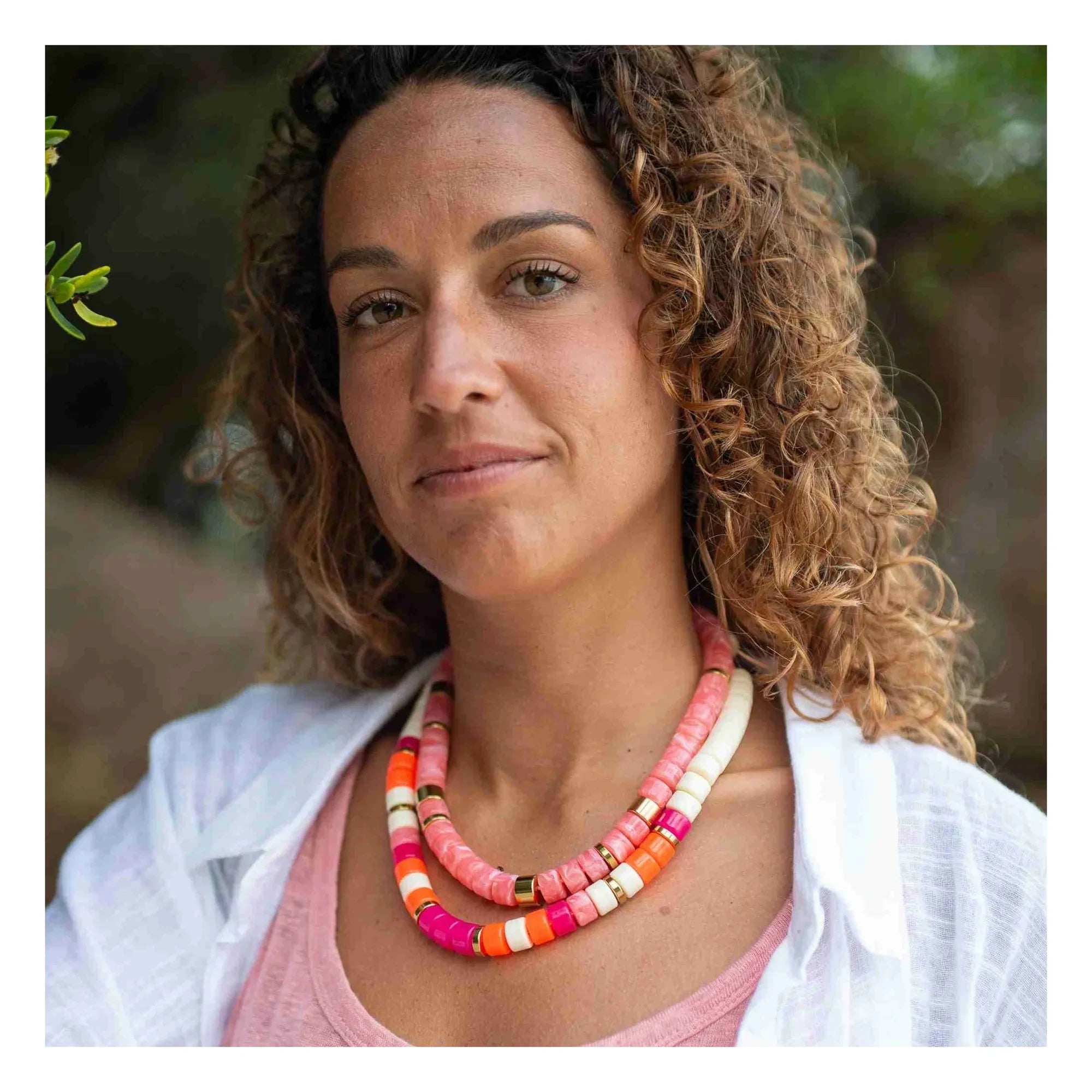 Parabaya - Praia Laranja Ivory Halskette | Ivory