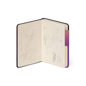 Legami - Liniertes Notizbuch mit Softcover - Sunset Vibes - Mein Notizbuch